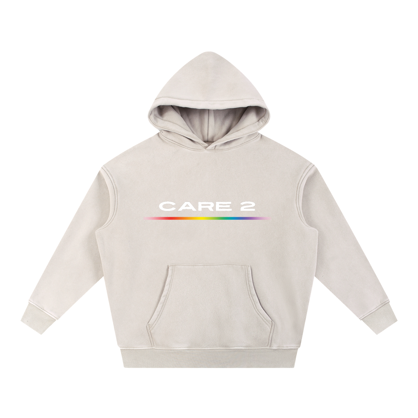 THE CARE MORE HOODIE — SIGNAL EDITION