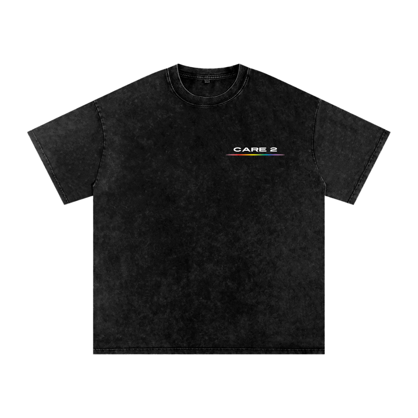 THE CARE MORE TEE — SIGNAL EDITION