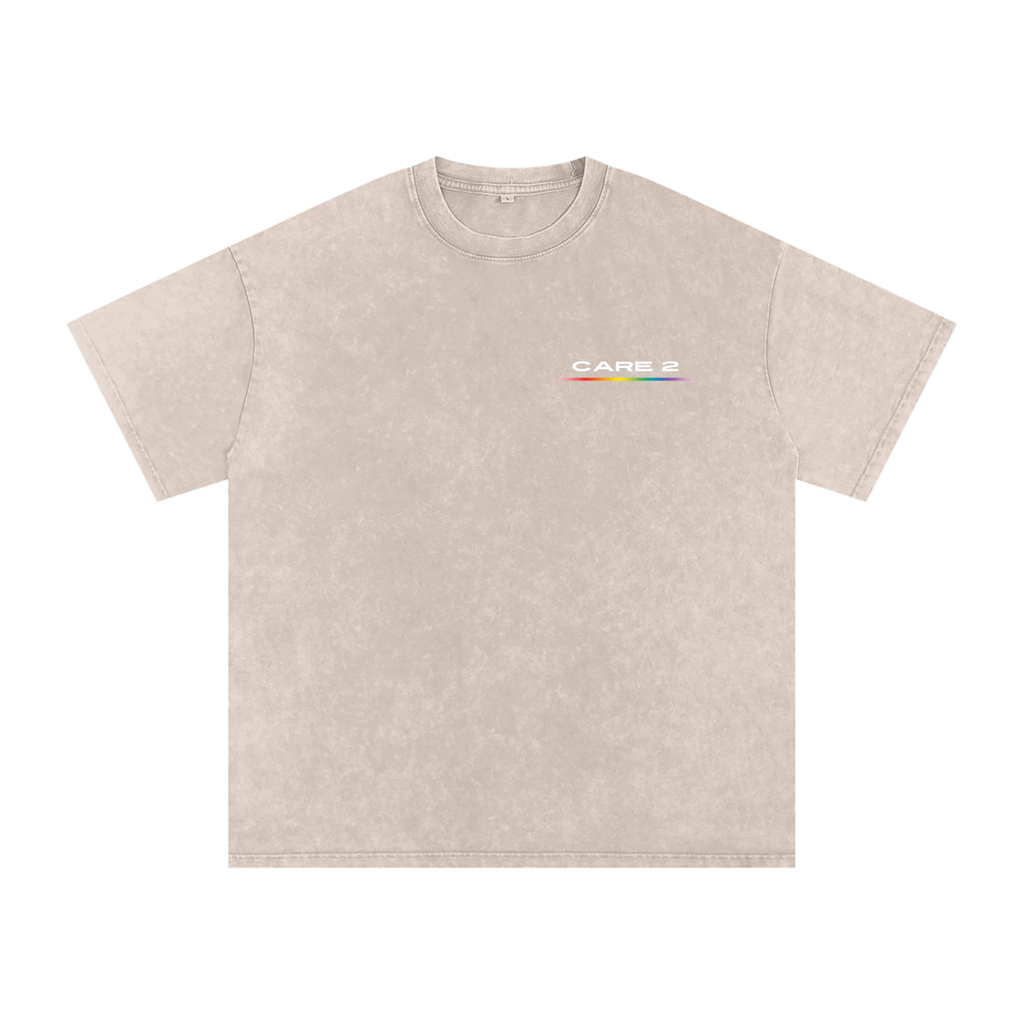 THE CARE MORE TEE — SIGNAL EDITION