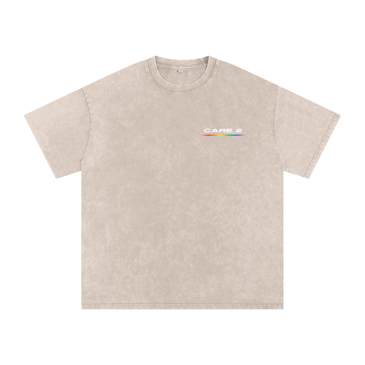 THE CARE MORE TEE — SIGNAL EDITION