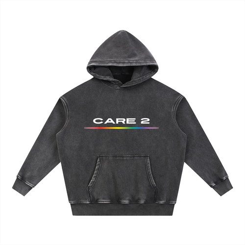 THE CARE MORE HOODIE — SIGNAL EDITION